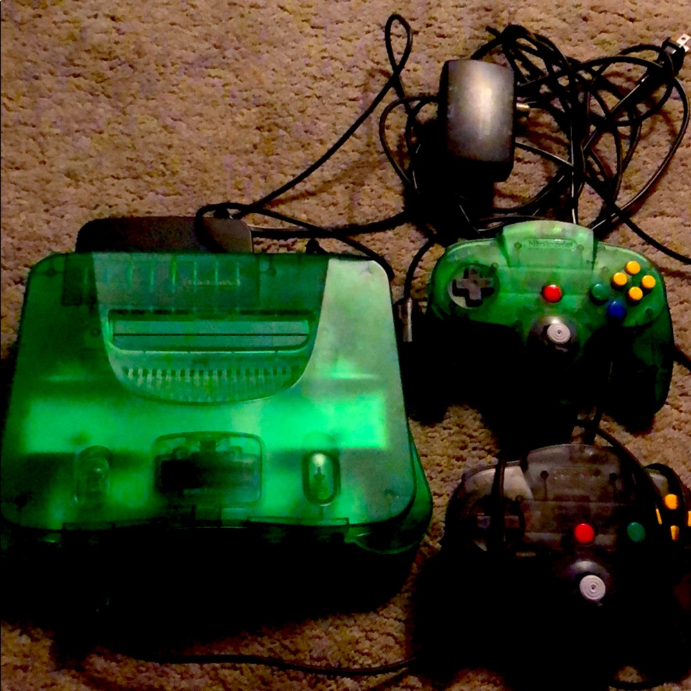 Nintendo 64 Expansion Green